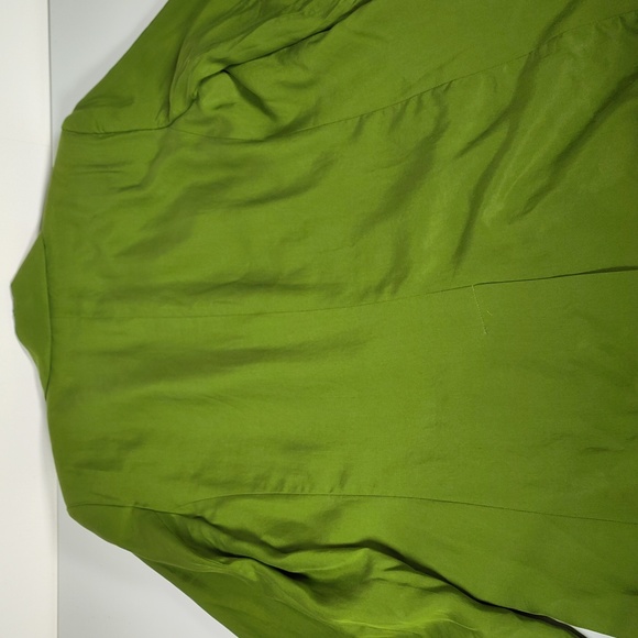 MNG Mango green double breased lyocell long line blazer 10 - Picture 7 of 12